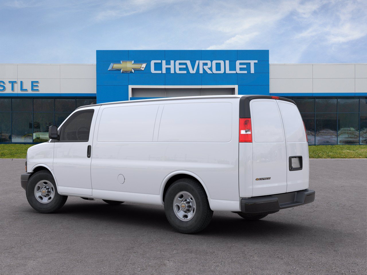 New 2020 Chevrolet Express Cargo Van Work Van Full-size Cargo Van in ...